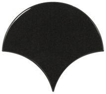 21967 Плитка Fan Black 10,6х12