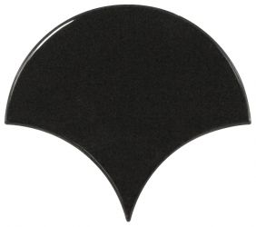 21967 Плитка Fan Black 10,6х12