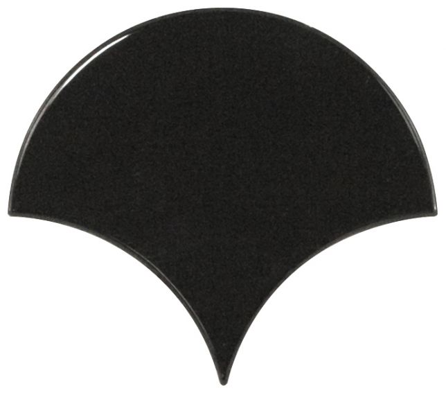 21967 Плитка Fan Black 10,6х12