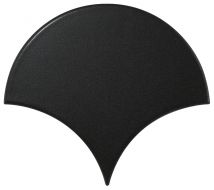 21976 Плитка Fan Black Matt 10,6х12