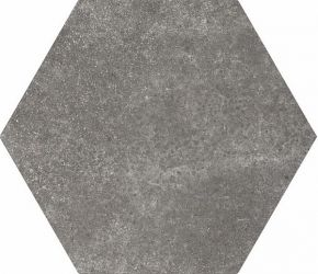 22094 Hexatile Cement Black 17,5x20