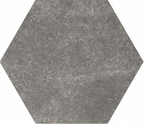 22094 Hexatile Cement Black 17,5x20