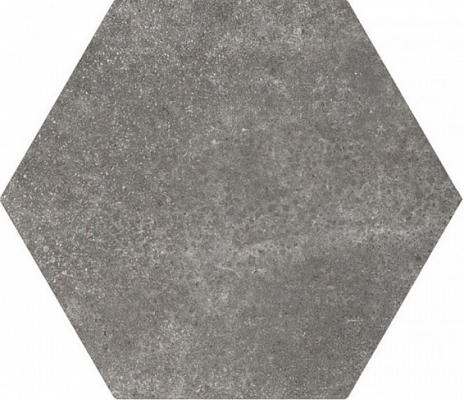22094 Hexatile Cement Black 17,5x20