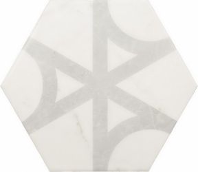 23103 Carrara Hexagon Flow 17,5х20