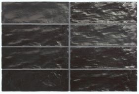 23256 Плитка Mallorca Black 6.5x20