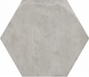 23514 Urban Hexagon Silver 29,2X25,4