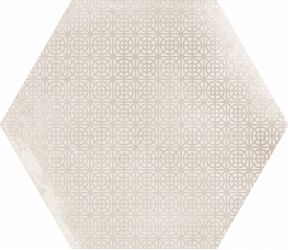 23601 Urban Hexagon Melange Natural 29,2X25,4