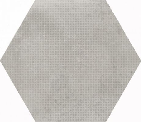 23603 Urban Hexagon Melange Silver 29,2X25,4