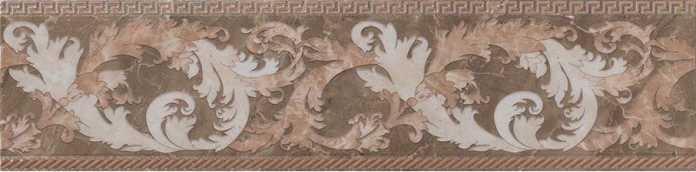 240237 MARBLE FASCIA BAROCCA MARRONE LEV 14,4x58,5