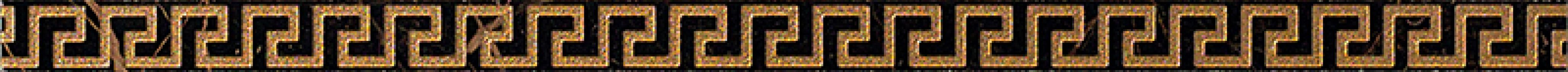 240243 MARBLE LISTELLO GRECA NERO SAB 2,7x58,5