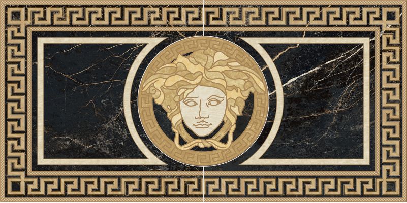 240433 MARBLE ROSONE NERO S.LAUREN 58,5x117,2