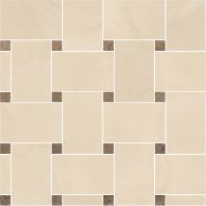 240534 MARBLE MOSAICS INTRECCIO BEIGE-MARRONE 29,1x29,1