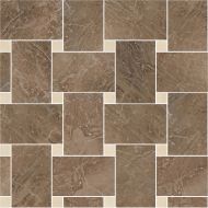 240536 MARBLE MOSAICS INTRECCIO MARRONE-BEIGE 29,1x29,1