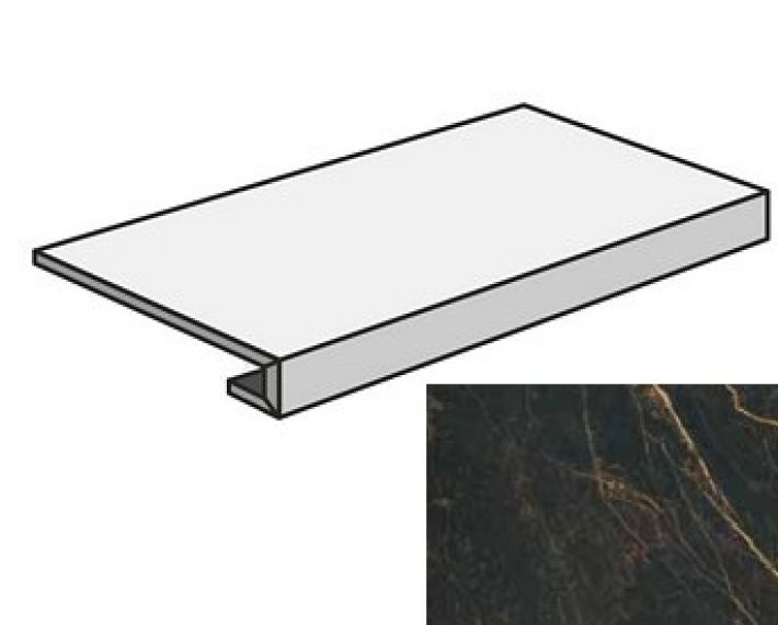 240553 MARBLE GRADONE NERO SL LAP 32,5x58,5