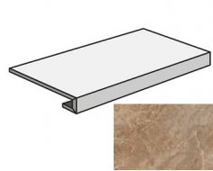 240557 MARBLE GRADONE MARRONE LAP 32,5x58,5