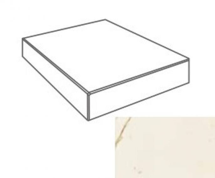 240571 MARBLE ANGOLARE BIANCO LAP 32,5x32,5