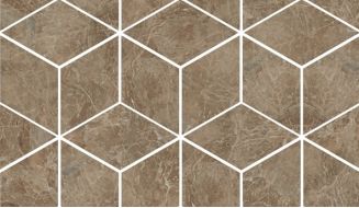 240837 MOSAICS T3-3D MARRONE 17x29,1