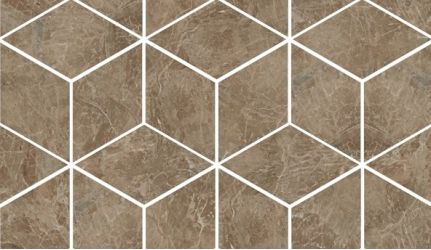 240837 MOSAICS T3-3D MARRONE 17x29,1