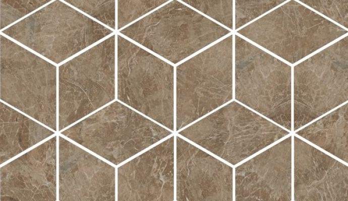 240837 MOSAICS T3-3D MARRONE 17x29,1