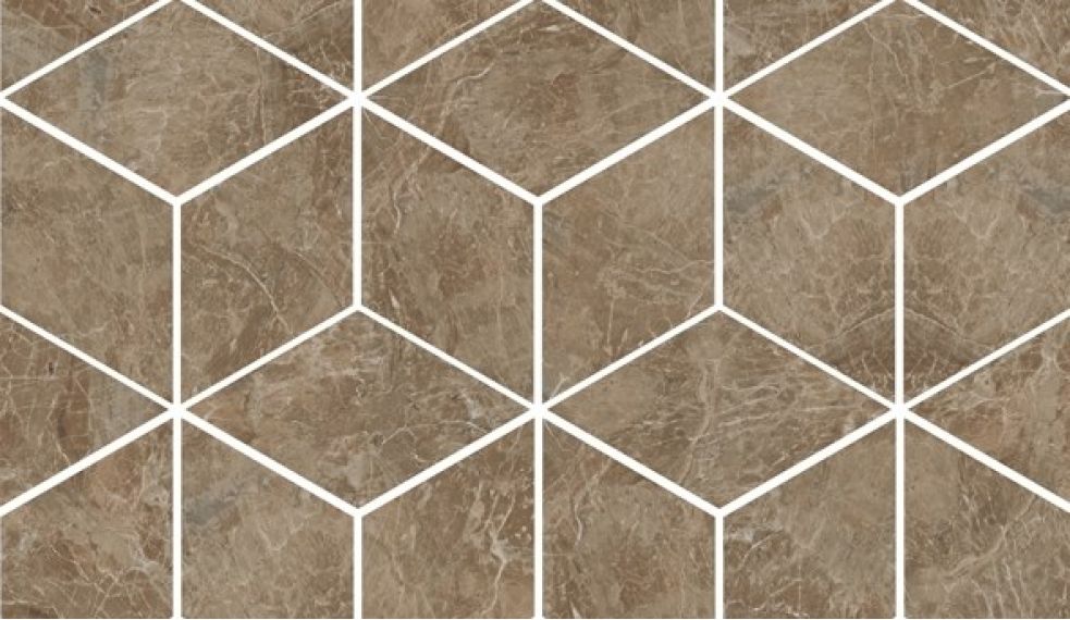240837 MOSAICS T3-3D MARRONE 17x29,1