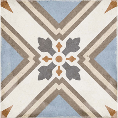 24403 ART NOUVEAU TURIN COLOUR 20*20