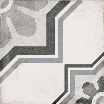 24413 ART NOUVEAU CAPITOL GREY 20*20