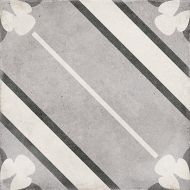 24415 ART NOUVEAU INSPIRE GREY 20*20