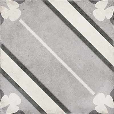 24415 ART NOUVEAU INSPIRE GREY 20*20
