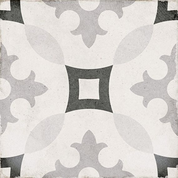 24417 ART NOUVEAU KARLSPLATZ GREY 20*20