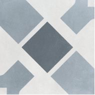 24764 HAVANA WHITE CROSS 22.3X22.3