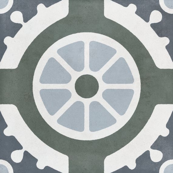 24766 HAVANA WHITE ROUND/223 223X223