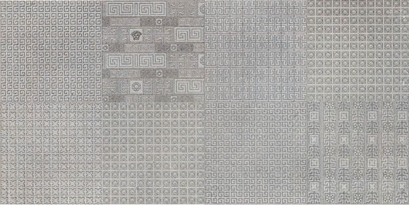 261142 GREEK FORMELLE GRIGIO 40x80