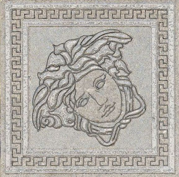 261160 GREEK Tozzetto Bianco 12,5x12,5
