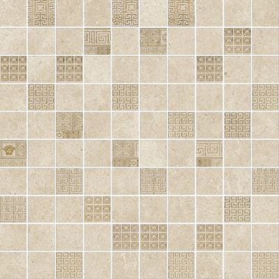 261214 GREEK MOSAICI T100 DECORATO Beige 40x40