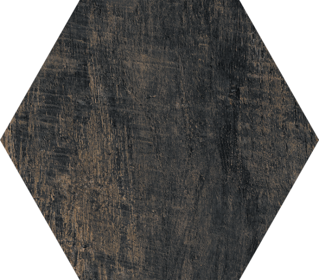 26122 Керамогранит INDUSTRY BLACK HEXA/17.5X20