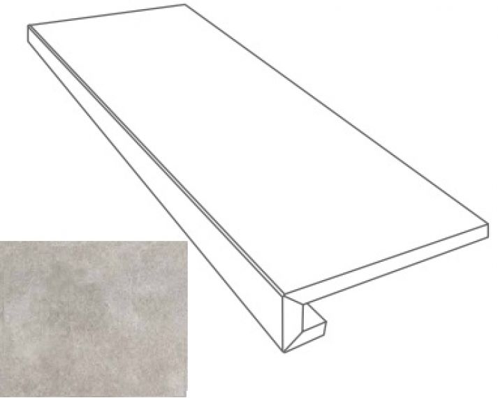 261232 GREEK GRADONE Grigio 4x32x80