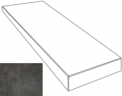 261243 GREEK GRADONE ANGOLARE DX ANTRACITE 4x32x80