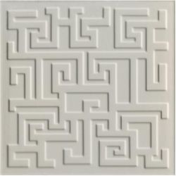 261285 GREEK 3D GRIGIO 40х40