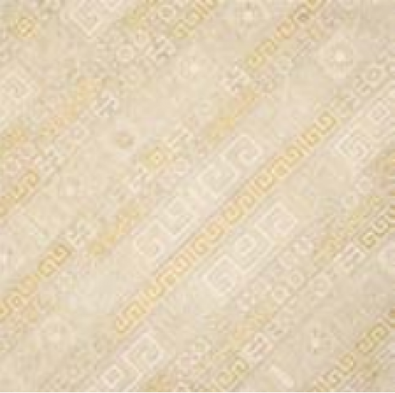 261334 GREEK STRIPES BEIGE/ORO 40x40