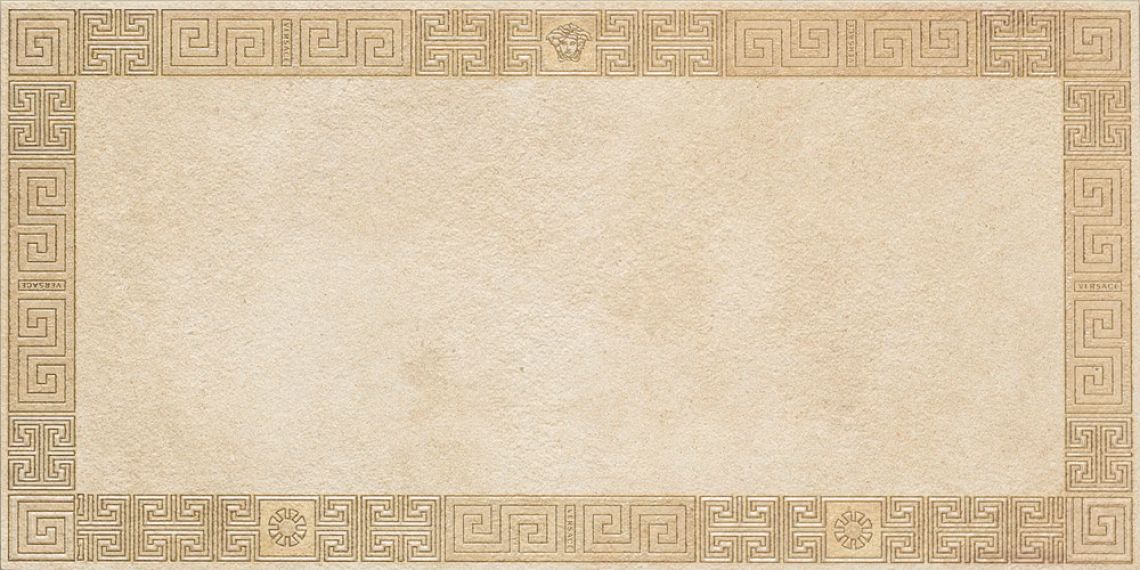 261344 GREEK CASSETTONE Beige/Oro 40x80