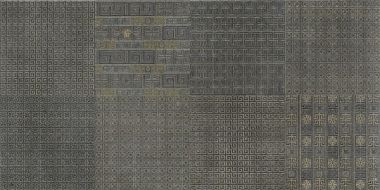 261353 GREEK FORMELLE ANTRACIT/ORO 40x80