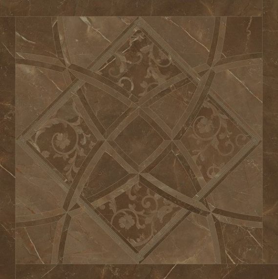 262533 Fondo Intarsio Pulpis Marrone 78х78