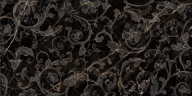 262552 FLOREALE NERO AMASANTA 39x78