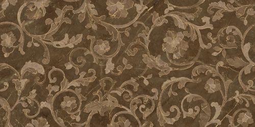 262553 FLOREALE PULPIS MARRONE 39x78