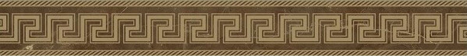 262563 Fascia greca Pulpis Marrone 10х78