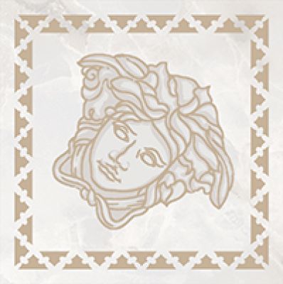 262590 Tozzetto greca Onice Bianco 10x10