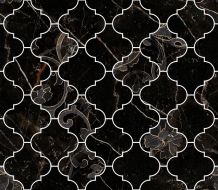 262622 MOSAICO ARABESCATO NERO AMASANTA 35x35