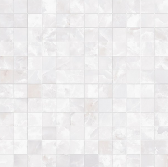 262630 MOSAICO T144 ONICE BIANCO 39x39