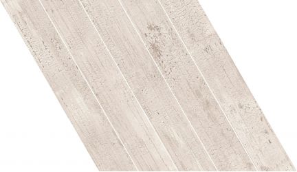 263192 Mosaico Chevron White 40x46