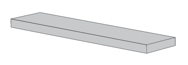 263213 GRADONE ANGOLARE DX ICE 120x32x4